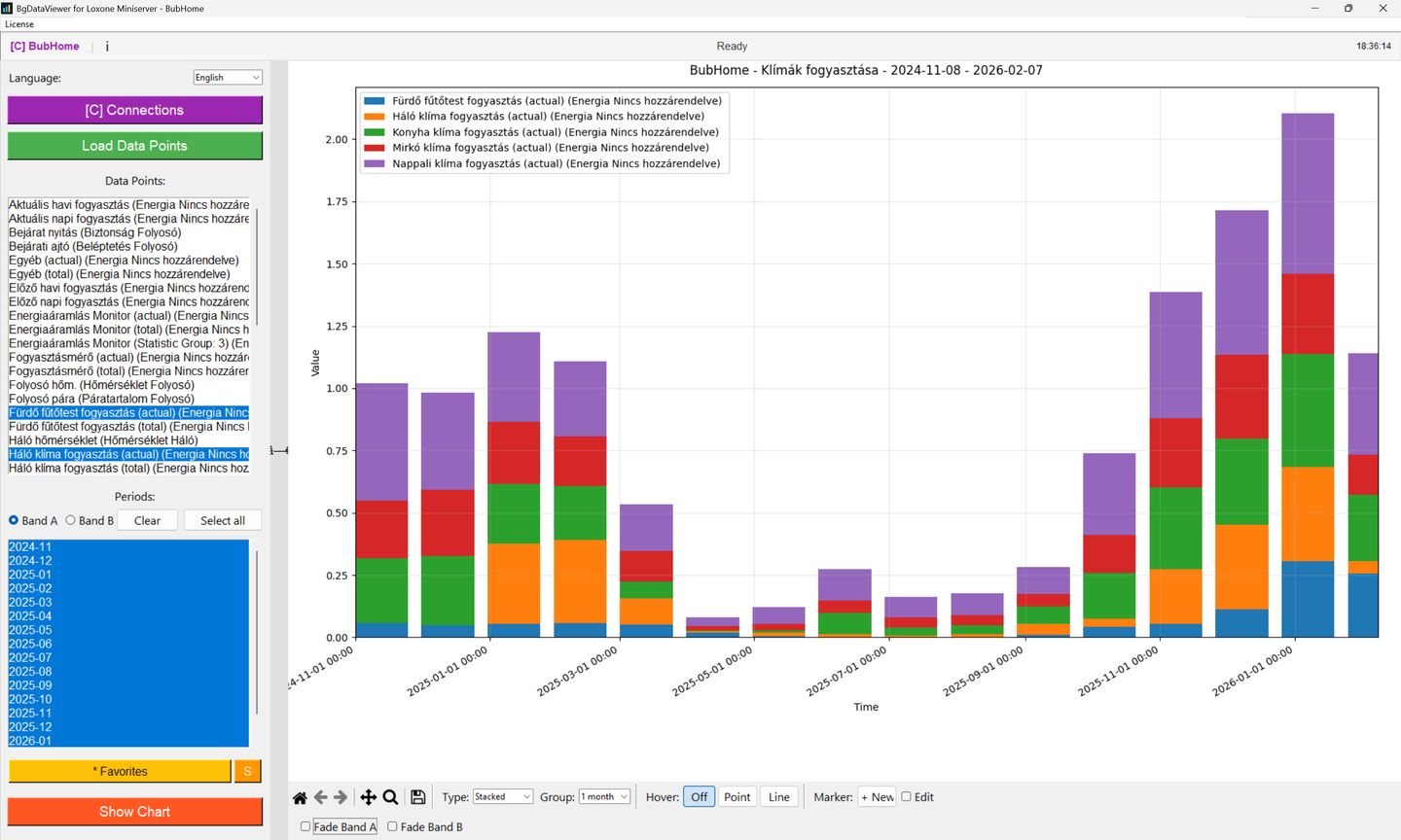 BgDataViewer Screenshot 1